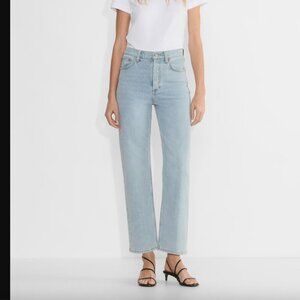 BNWT Denim Forum The Arlo Hi-rise Straight Jean Size 23
